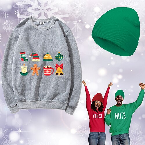 Weihnachten Weihnachtsmann Mützen Weihnachtsstrickjacke Pullover Bedruckt Grafik oben Hut Für Herren Damen Unisex Erwachsene Heißprägen 100% Polyester Party Festival
Weihnachten Weihnachtsmann Mützen Weihnachtsstrickjacke Pullover Bedruckt Grafik oben Hut Für Herren Damen Unisex Erwachsene Heißprägen 100% Polyester Party Festival
