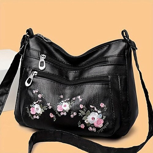 Damen Umhängetasche Schultertasche Hobo Tasche PU-Leder Outdoor Täglich Festtage Reißverschluss Hohe Kapazität Wasserdicht Leichtgewichtig Blume Wein Schwarz Blau
Damen Umhängetasche Schultertasche Hobo Tasche PU-Leder Outdoor Täglich Festtage Reißverschluss Hohe Kapazität Wasserdicht Leichtgewichtig Blume Wein Schwarz Blau