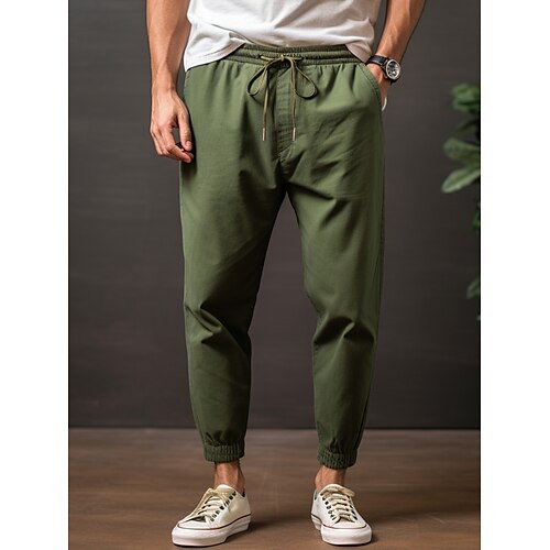 Hombre Persona que practica jogging Pantalones Chinos pantalones chinos Bolsillo Correa Cintura elástica Plano Comodidad Transpirable Exterior Diario Noche Moda Casual Verde Trébol
Hombre Persona que practica jogging Pantalones Chinos pantalones chinos Bolsillo Correa Cintura elástica Plano Comodidad Transpirable Exterior Diario Noche Moda Casual Verde Trébol