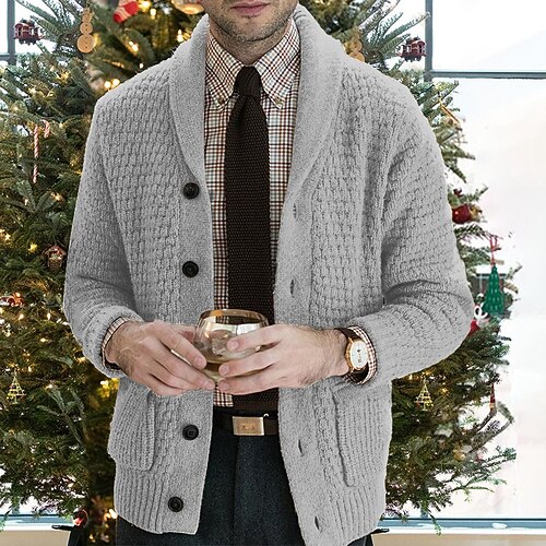 Hombre Pulóveres Chaqueta de Punto suéter de otoño Estriado Tejer Bolsillo De Punto Plano Diseño Calentadores Contemporáneo moderno Casual Ropa Cotidiana Ropa Otoño invierno Negro Beige S M L
Hombre Pulóveres Chaqueta de Punto suéter de otoño Estriado Tejer Bolsillo De Punto Plano Diseño Calentadores Contemporáneo moderno Casual Ropa Cotidiana Ropa Otoño invierno Negro Beige S M L