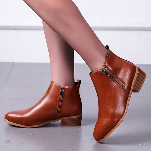 Damen Stiefel Übergrössen Outdoor Täglich Stiefeletten Stiefeletten Schnalle Flacher Absatz Runde Zehe Vintage Brautkleider schlicht Minimalismus PU Reißverschluss Feste Farbe Braun
Damen Stiefel Übergrössen Outdoor Täglich Stiefeletten Stiefeletten Schnalle Flacher Absatz Runde Zehe Vintage Brautkleider schlicht Minimalismus PU Reißverschluss Feste Farbe Braun