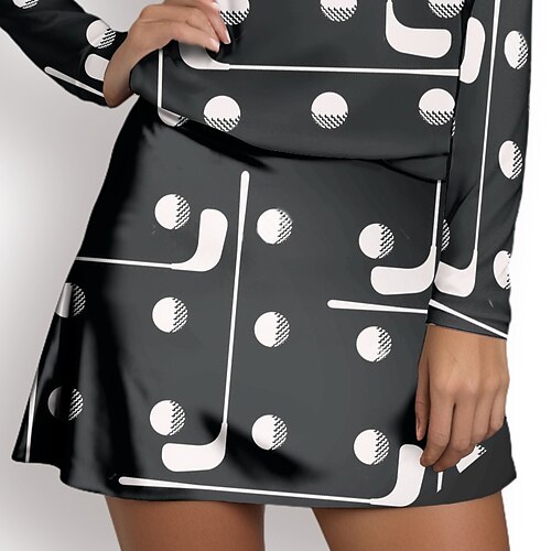 Femme Jupe de tennis Jupe de golf Respirable Séchage rapide Evacuation de l'humidité Vêtements de tennis Vêtements de golf Standard 2 en 1 Poche pour tee de golf Imprimé Eté Tennis Le golf Pickleball
Femme Jupe de tennis Jupe de golf Respirable Séchage rapide Evacuation de l'humidité Vêtements de tennis Vêtements de golf Standard 2 en 1 Poche pour tee de golf Imprimé Eté Tennis Le golf Pickleball