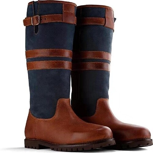 Mujer Botas Tallas Grandes Botas de Equitación Exterior Diario Botas hasta la rodilla Hebilla Tacón Plano Dedo redondo Vintage Casual Minimalismo Ante Sintético PU Cremallera Bloque de color Negro
Mujer Botas Tallas Grandes Botas de Equitación Exterior Diario Botas hasta la rodilla Hebilla Tacón Plano Dedo redondo Vintage Casual Minimalismo Ante Sintético PU Cremallera Bloque de color Negro