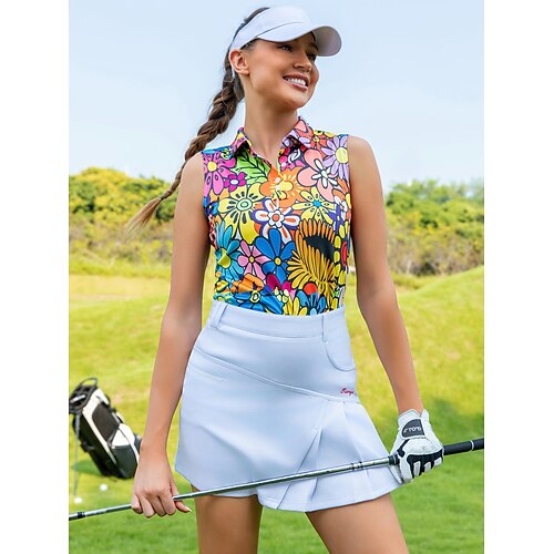 Damen poloshirt Golfhemd Geknöpftes Poloshirt Atmungsaktiv Schnelltrocknend Feuchtigkeitsableitung Ärmellos Golfbekleidung Golfkleidung Regular Fit Blumen Sommer Tennis Golfspiel Pickleball
Damen poloshirt Golfhemd Geknöpftes Poloshirt Atmungsaktiv Schnelltrocknend Feuchtigkeitsableitung Ärmellos Golfbekleidung Golfkleidung Regular Fit Blumen Sommer Tennis Golfspiel Pickleball