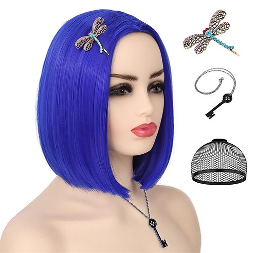 Coraline peruca traje colar azul bob perucas para mulheres meninas curto em linha reta peruca colorida com franja para tema festa de fantasia dia das bruxas
Coraline peruca traje colar azul bob perucas para mulheres meninas curto em linha reta peruca colorida com franja para tema festa de fantasia dia das bruxas