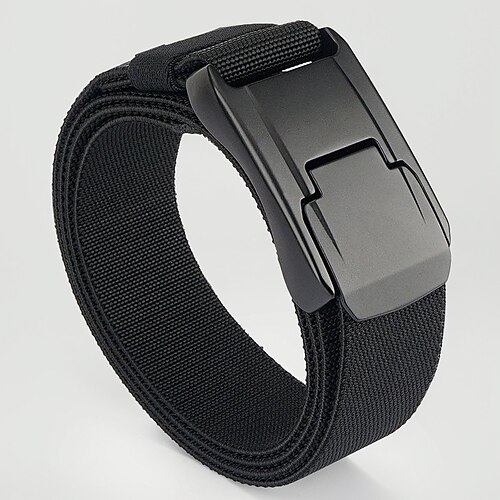 

Men's Belt Tactical Belt Waist Belt Black Kakhi Polyester Alloy Durable Adjustable Plain Outdoor Daily