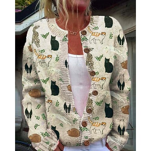 Per donna Felpa Girocollo Maglia Stampa Autunno Inverno Fine settimana Giornaliero Manica lunga Pop art Rosa Cachi
Per donna Felpa Girocollo Maglia Stampa Autunno Inverno Fine settimana Giornaliero Manica lunga Pop art Rosa Cachi