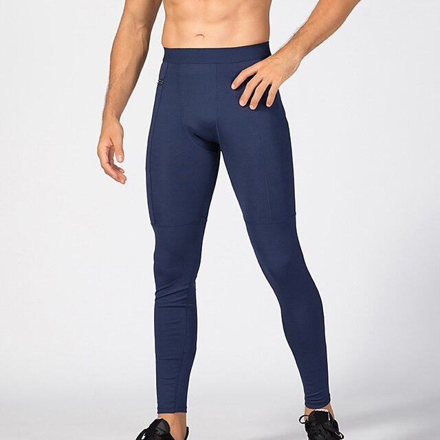 YUERLIAN Men S Compression Tights Leggings Base Layer With Phone Pocket