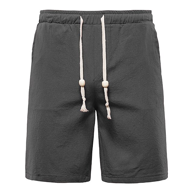 Men's Stylish Athleisure Straight Shorts Elastic Drawstring Design Knee Length Pants Daily Streetwear Micro-elastic Solid Colored Cotton Blend Comfort Breathable Mid Waist Green White Black Grey Dark
Men's Stylish Athleisure Straight Shorts Elastic Drawstring Design Knee Length Pants Daily Streetwear Micro-elastic Solid Colored Cotton Blend Comfort Breathable Mid Waist Green White Black Grey Dark