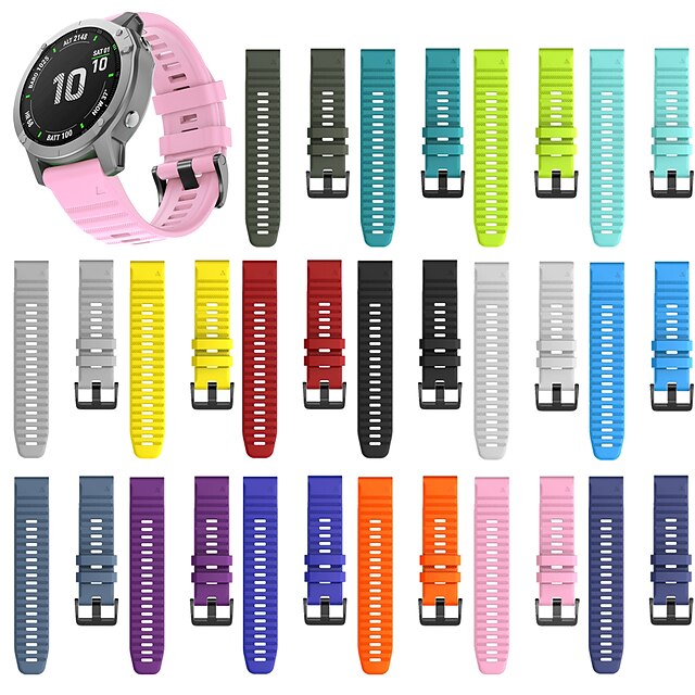 Smartwatch Band for Garmin Fenix 7/6/5/5 Plus Sport Band Soft Comfortable Silicone QuickFit Wrist Strap 22mm
Smartwatch Band for Garmin Fenix 7/6/5/5 Plus Sport Band Soft Comfortable Silicone QuickFit Wrist Strap 22mm