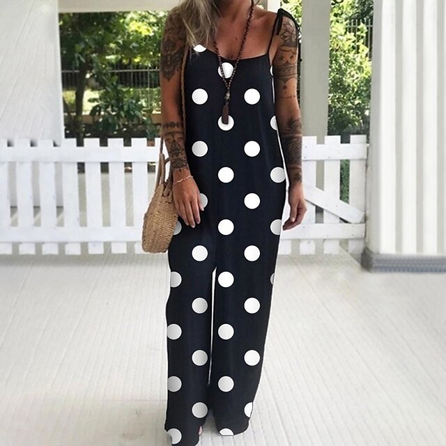 Women's Jumpsuit Backless Print Floral Square Neck Active Street Casual Regular Fit Sleeveless White Black Yellow S M L Spring
Women's Jumpsuit Backless Print Floral Square Neck Active Street Casual Regular Fit Sleeveless White Black Yellow S M L Spring