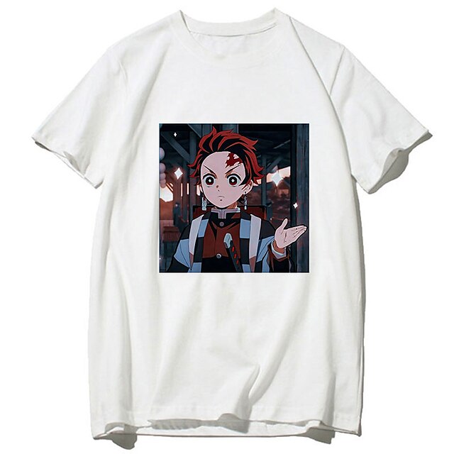 Inspired by Demon Slayer: Kimetsu no Yaiba Kamado Tanjiro T-shirt Cartoon 100% Polyester Anime Harajuku Graphic Kawaii T-shirt For Men's / Women's / Couple's
Inspired by Demon Slayer: Kimetsu no Yaiba Kamado Tanjiro T-shirt Cartoon 100% Polyester Anime Harajuku Graphic Kawaii T-shirt For Men's / Women's / Couple's