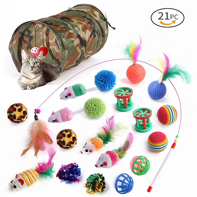 Pi Ces Jouets Interactifs Cordes Jouets Pour Chats Ensemble Chat