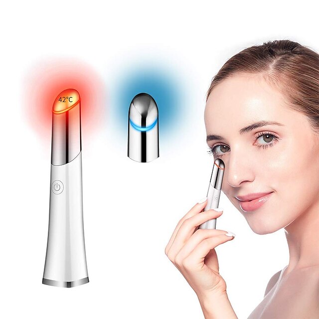 Eye Massager Ionic Eyes Facial Heated Massager Wand With Usb