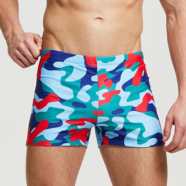 Men's Swim Shorts Swim Trunks Spandex Board Shorts Bottoms Breathable Quick Dry Stretchy Drawstring - Swimming Surfing Beach Water Sports Camo / Camouflage Summer
Men's Swim Shorts Swim Trunks Spandex Board Shorts Bottoms Breathable Quick Dry Stretchy Drawstring - Swimming Surfing Beach Water Sports Camo / Camouflage Summer