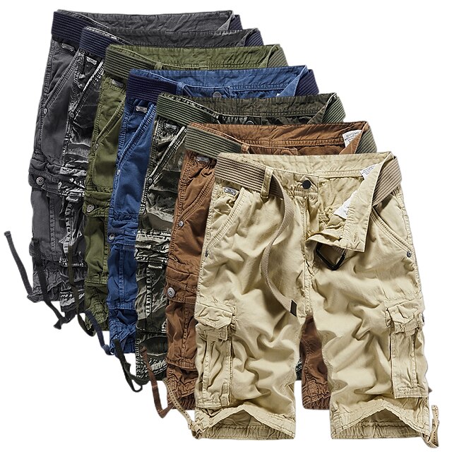 Men's Hiking Cargo Shorts Hiking Shorts Military Camo Summer Outdoor 10 Breathable Multi Pockets Sweat wicking Wear Resistance Cotton Knee Length Shorts Yellow Red Army Green Grey Khaki Work Hunting
Men's Hiking Cargo Shorts Hiking Shorts Military Camo Summer Outdoor 10 Breathable Multi Pockets Sweat wicking Wear Resistance Cotton Knee Length Shorts Yellow Red Army Green Grey Khaki Work Hunting