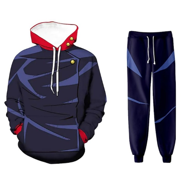 Inspired by Jujutsu Kaisen Yuji Itadori Pants Cosplay Costume Terylene 3D 2 Piece Printing Harajuku Pants For Men's / Women's / Hoodie / Hoodie
Inspired by Jujutsu Kaisen Yuji Itadori Pants Cosplay Costume Terylene 3D 2 Piece Printing Harajuku Pants For Men's / Women's / Hoodie / Hoodie