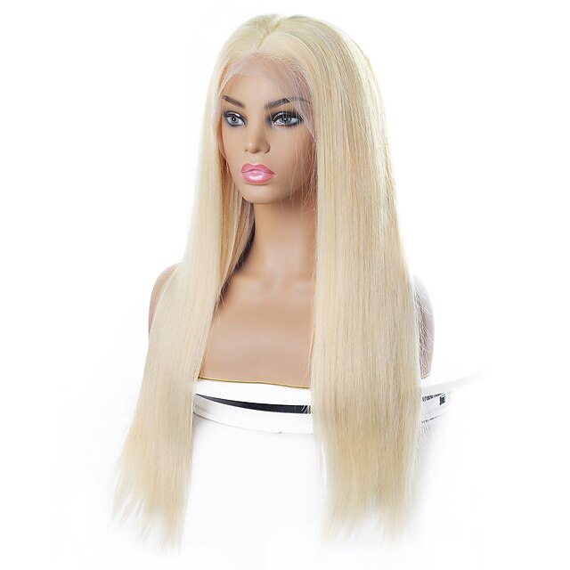 Ishow Peruvian Human Hair Wig Blonde 613 Lace Frontal Wigs Middle Part T Lace Transparent Lace 1341 Straight Pre Plucked Human Hair 180 Density Straight 10-28 Inch
Ishow Peruvian Human Hair Wig Blonde 613 Lace Frontal Wigs Middle Part T Lace Transparent Lace 1341 Straight Pre Plucked Human Hair 180 Density Straight 10-28 Inch