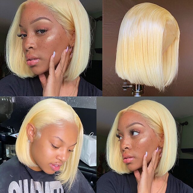 150% 44 Lace 613 Blonde Bob Lace Front Human Hair Wigs Closure Wig Blonde 613 Brazilian Straight Bob Lace Front Wigs
150% 44 Lace 613 Blonde Bob Lace Front Human Hair Wigs Closure Wig Blonde 613 Brazilian Straight Bob Lace Front Wigs