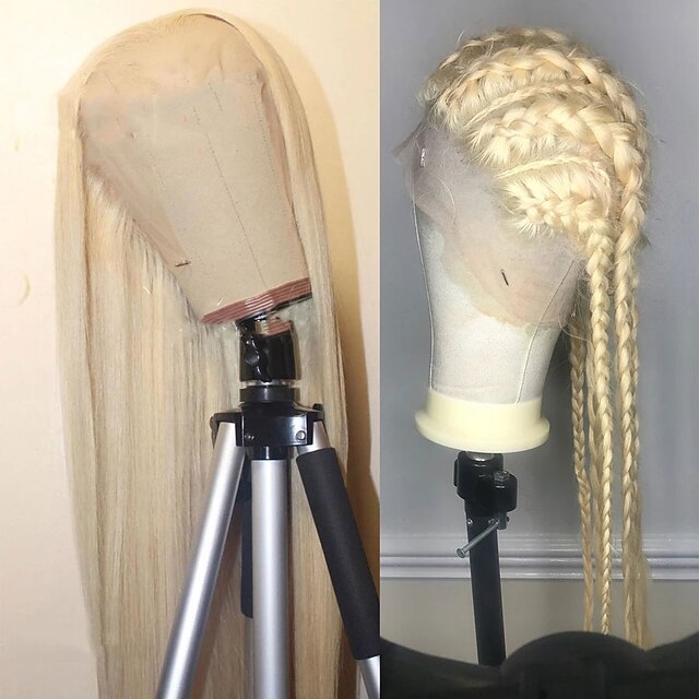 150% 44 Lace Plucked Front Lace Human Hair Wigs Glueless Lace Wigs Human Hair 613 Blonde Frontal Body Wave Wig For Women
150% 44 Lace Plucked Front Lace Human Hair Wigs Glueless Lace Wigs Human Hair 613 Blonde Frontal Body Wave Wig For Women