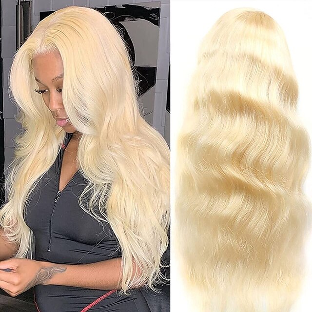 150% 180% 13x4 Lace Blonde Lace Front Wigs Human Hair 613 Body Wave Wig Closure Human Hair Wigs for Black Women Pre Plucked with Baby Hair Brazilian Virgin Hair
150% 180% 13x4 Lace Blonde Lace Front Wigs Human Hair 613 Body Wave Wig Closure Human Hair Wigs for Black Women Pre Plucked with Baby Hair Brazilian Virgin Hair