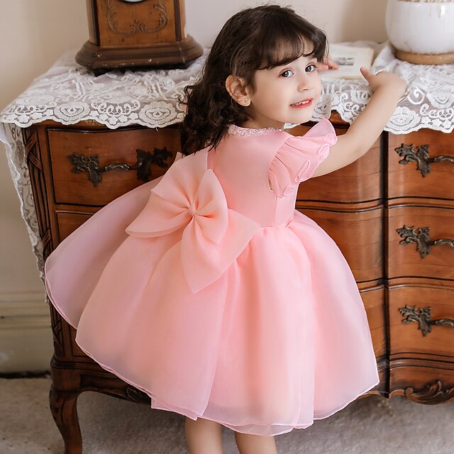 Toddler Little Girls' Dress Plain Skater Dress Party Daily Sequins Bow White Pink Knee-length Short Sleeve Elegant Sweet Dresses Children's Day Spring Summer Slim
Toddler Little Girls' Dress Plain Skater Dress Party Daily Sequins Bow White Pink Knee-length Short Sleeve Elegant Sweet Dresses Children's Day Spring Summer Slim