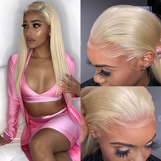 150% 134 Lace Brazilian Straight 613 Lace Front Wig Density Straight Honey Blonde Lace Front Human Hair Wigs For Women
150% 134 Lace Brazilian Straight 613 Lace Front Wig Density Straight Honey Blonde Lace Front Human Hair Wigs For Women