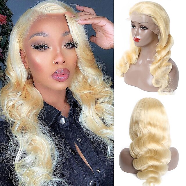150% 44 Lace 613 Human Hair Lace Frontal Wigs Body Wave Wig Honey Blonde Human Hair Wig Front Wigs For Black Women Brazilian Hair
150% 44 Lace 613 Human Hair Lace Frontal Wigs Body Wave Wig Honey Blonde Human Hair Wig Front Wigs For Black Women Brazilian Hair