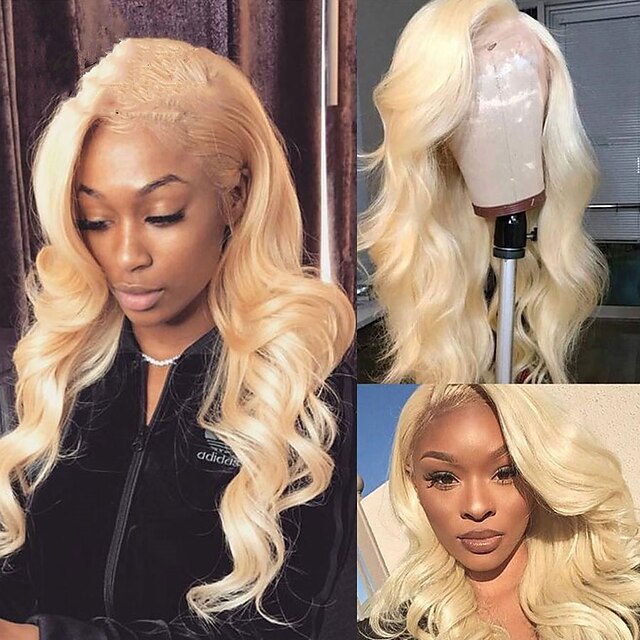 150% 44 Lace Blonde Full Lace Human Hair Wigs Pre Plucked Body Wave Perruque Cheveux Humain Frontal Wig for Women
150% 44 Lace Blonde Full Lace Human Hair Wigs Pre Plucked Body Wave Perruque Cheveux Humain Frontal Wig for Women