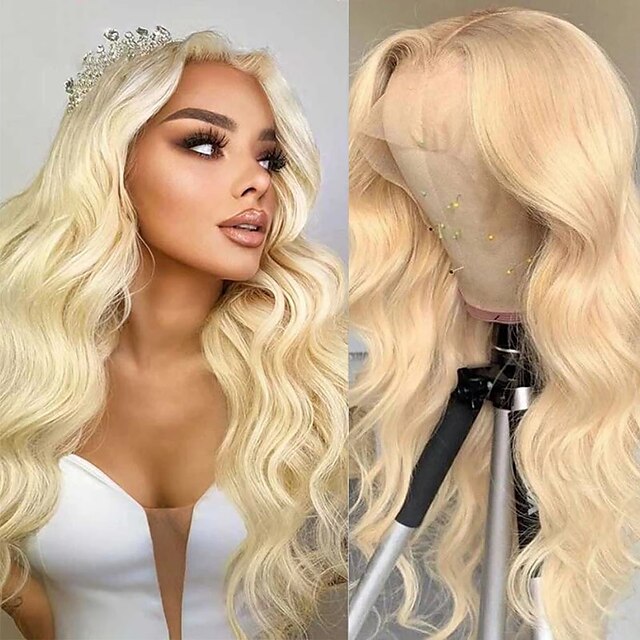 Remy Human Hair 13x4 Lace Front Wig Brazilian Hair Body Wave with Baby Hair Bleached Knots for Women
Remy Human Hair 13x4 Lace Front Wig Brazilian Hair Body Wave with Baby Hair Bleached Knots for Women