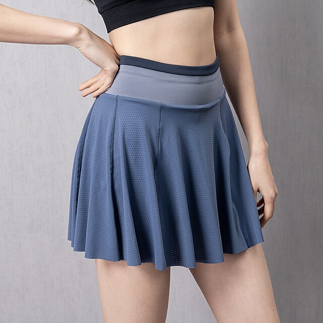Women's Basic Mini Skirts Fitness Weekend Solid Colored 2 in 1 Blue Black Purple S M L / Pleated
Women's Basic Mini Skirts Fitness Weekend Solid Colored 2 in 1 Blue Black Purple S M L / Pleated