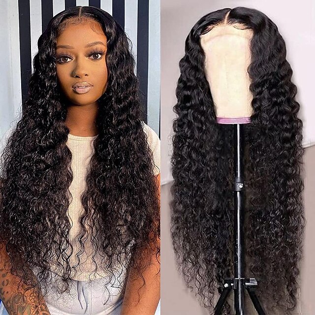 13X4 Curly Lace Front Wigs Human Hair Pre Plucked 150% Density Brazilian Kinky Curly Lace Frontal Wigs with Baby Hair 20-30 Inch Glueless Natural Color Human Hair Wigs for Black Women 26 Inch Long Wig
13X4 Curly Lace Front Wigs Human Hair Pre Plucked 150% Density Brazilian Kinky Curly Lace Frontal Wigs with Baby Hair 20-30 Inch Glueless Natural Color Human Hair Wigs for Black Women 26 Inch Long Wig