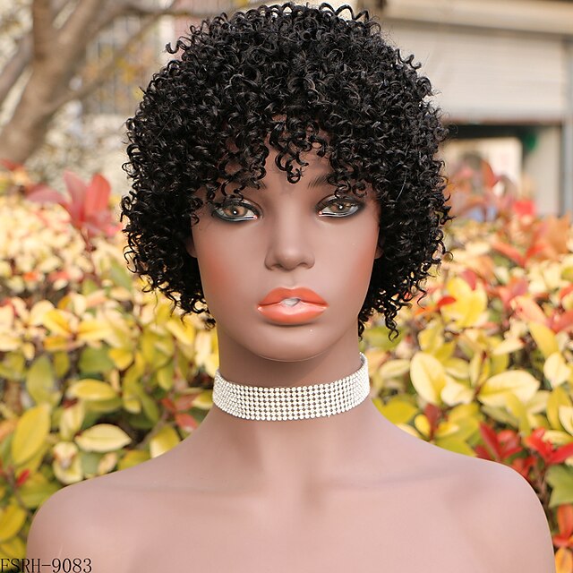 Short Afro Curly Human Hair Wigs Pixie Cut Machine Made Wigs Brazilian Hair Wigs Short Curly Wigs Natural Color Hair Capless Human Hair 8 Inch
Short Afro Curly Human Hair Wigs Pixie Cut Machine Made Wigs Brazilian Hair Wigs Short Curly Wigs Natural Color Hair Capless Human Hair 8 Inch
