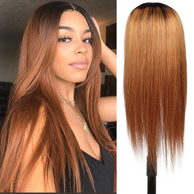 Ombre Lace Closure Human Hair Wig Straight 13x4 Closure Wig 150% 1b/30 Ombre Brown Human Hair Lace Front Wig Pre Plucked for Black Women 180% Density
Ombre Lace Closure Human Hair Wig Straight 13x4 Closure Wig 150% 1b/30 Ombre Brown Human Hair Lace Front Wig Pre Plucked for Black Women 180% Density