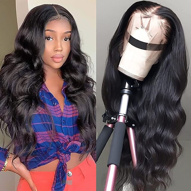 Body Wave Lace Front Wigs Human Hair Pre Plucked 13x4 HD Lace Frontal Wig with Baby Hair 150% Density Brazilian Lace Front Human Hair Wigs for Black Women
Body Wave Lace Front Wigs Human Hair Pre Plucked 13x4 HD Lace Frontal Wig with Baby Hair 150% Density Brazilian Lace Front Human Hair Wigs for Black Women
