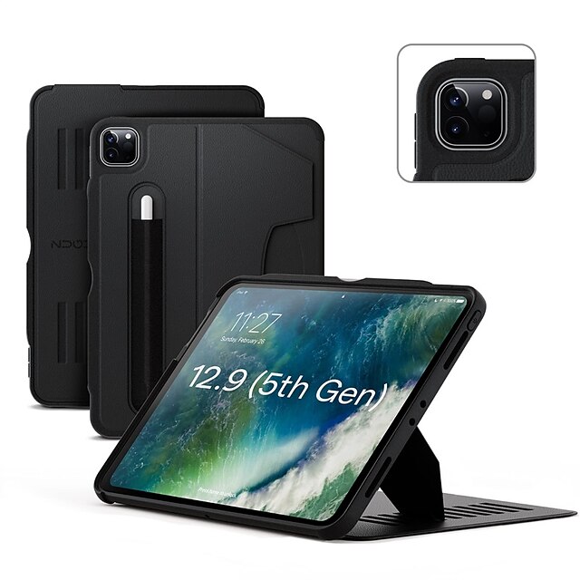 Case for 2021 iPad Pro 12.9 inch Gen 5 slim case Wireless Apple pencil charging convenient magnetic holder and sleep wake cover
Case for 2021 iPad Pro 12.9 inch Gen 5 slim case Wireless Apple pencil charging convenient magnetic holder and sleep wake cover