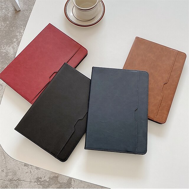 Tablet Case Cover For Apple iPad 10.2'' 9th 8th 7th iPad Air 4th iPad mini 6th Portable Card Holder Shockproof Solid Colored PU Leather
Tablet Case Cover For Apple iPad 10.2'' 9th 8th 7th iPad Air 4th iPad mini 6th Portable Card Holder Shockproof Solid Colored PU Leather
