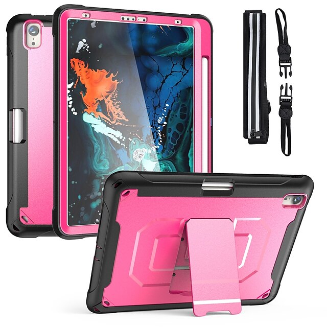Tablet Case Cover For Apple iPad 10.2'' 9th 8th 7th iPad Air 4th iPad Pro 12.9'' 5th iPad mini 6th Shockproof Dustproof with Stand Solid Colored TPU PC
Tablet Case Cover For Apple iPad 10.2'' 9th 8th 7th iPad Air 4th iPad Pro 12.9'' 5th iPad mini 6th Shockproof Dustproof with Stand Solid Colored TPU PC