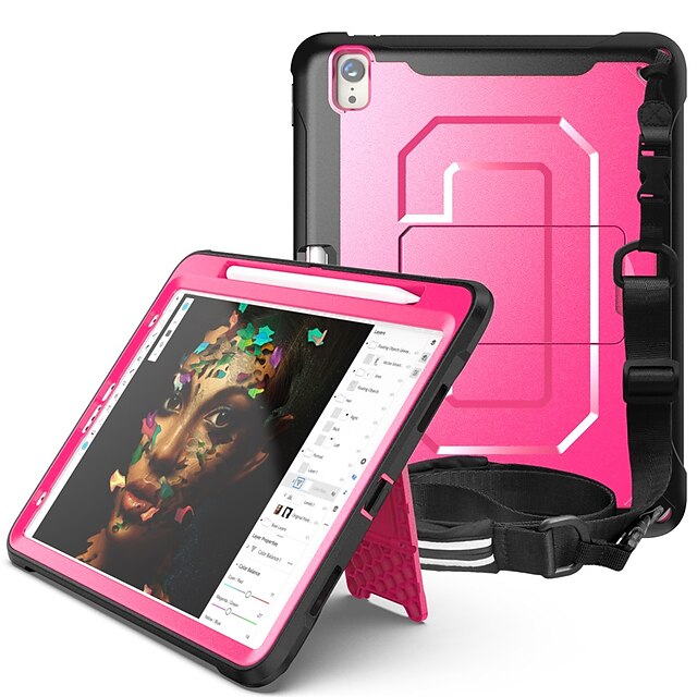 Tablet Case Cover For Apple iPad 10.2'' 9th 8th 7th iPad Air 4th iPad Pro 12.9'' 5th iPad mini 6th Pencil Holder Shockproof Dustproof Solid Colored TPU PC
Tablet Case Cover For Apple iPad 10.2'' 9th 8th 7th iPad Air 4th iPad Pro 12.9'' 5th iPad mini 6th Pencil Holder Shockproof Dustproof Solid Colored TPU PC