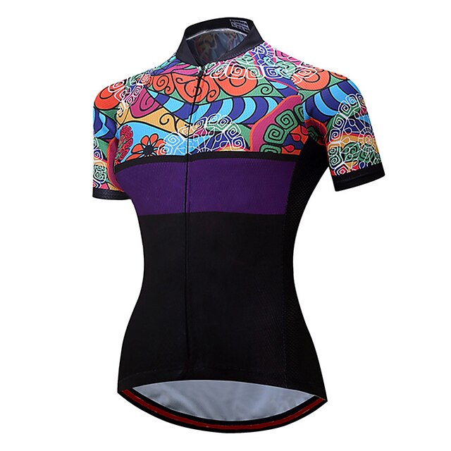 21Grams Women's Short Sleeve Cycling Jersey Summer Spandex Violet Bike Top Mountain Bike MTB Road Bike Cycling Quick Dry Moisture Wicking Sports Clothing Apparel / Stretchy / Athleisure
21Grams Women's Short Sleeve Cycling Jersey Summer Spandex Violet Bike Top Mountain Bike MTB Road Bike Cycling Quick Dry Moisture Wicking Sports Clothing Apparel / Stretchy / Athleisure