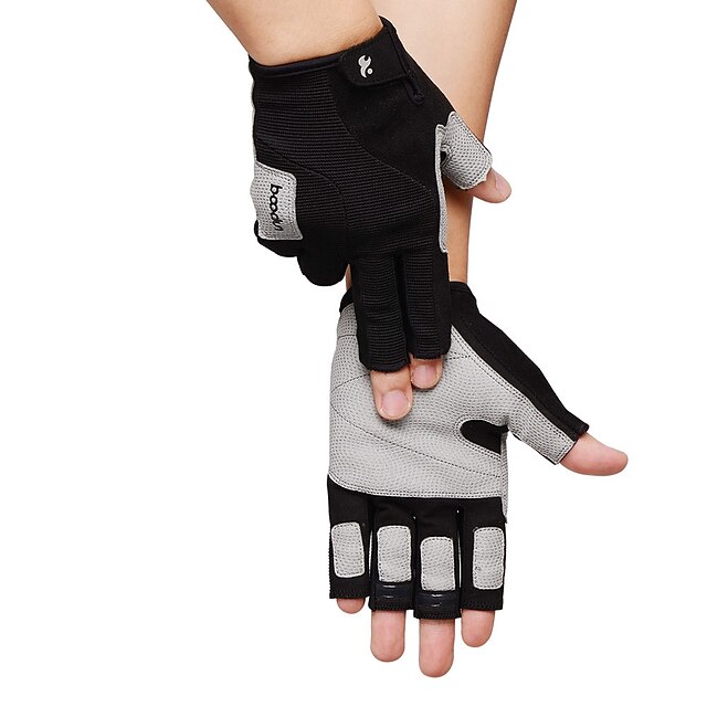 BOODUN Bike Gloves / Cycling Gloves Breathable Quick Dry Wearable Skidproof Fingerless Gloves Sports Gloves Lycra Black Grey for Adults' Outdoor Exercise Cycling / Bike
BOODUN Bike Gloves / Cycling Gloves Breathable Quick Dry Wearable Skidproof Fingerless Gloves Sports Gloves Lycra Black Grey for Adults' Outdoor Exercise Cycling / Bike