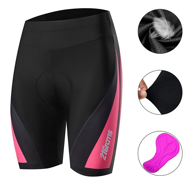 21Grams Women's Cycling Padded Shorts Summer Polyester Bike Pants Bottoms Breathable Quick Dry Sports Solid Color Black / Pink / Green / Orange Mountain Bike MTB Road Bike Cycling Clothing Apparel
21Grams Women's Cycling Padded Shorts Summer Polyester Bike Pants Bottoms Breathable Quick Dry Sports Solid Color Black / Pink / Green / Orange Mountain Bike MTB Road Bike Cycling Clothing Apparel