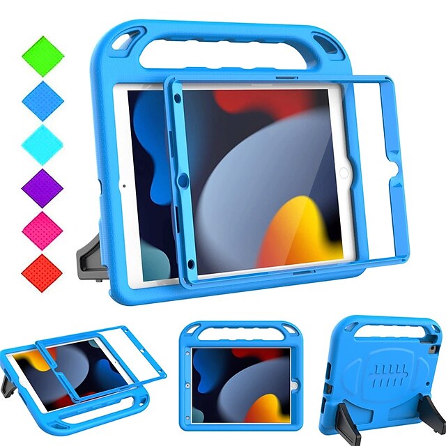 Kids Case for New iPad 10.2 2021/2020 iPad 9th/8th/7th Generation Case with Built-in Screen ProtectorShockproof Lightweight Handle Stand Kids Case for iPad 10.2 2021/2020
Kids Case for New iPad 10.2 2021/2020 iPad 9th/8th/7th Generation Case with Built-in Screen ProtectorShockproof Lightweight Handle Stand Kids Case for iPad 10.2 2021/2020