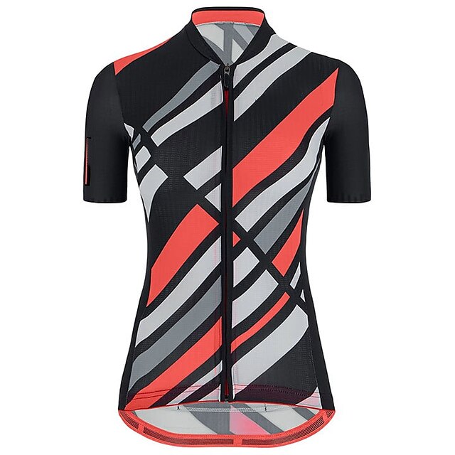 21Grams Women's Short Sleeve Cycling Jersey Summer Spandex Black Stripes Bike Top Mountain Bike MTB Road Bike Cycling Quick Dry Moisture Wicking Sports Clothing Apparel / Stretchy / Athleisure
21Grams Women's Short Sleeve Cycling Jersey Summer Spandex Black Stripes Bike Top Mountain Bike MTB Road Bike Cycling Quick Dry Moisture Wicking Sports Clothing Apparel / Stretchy / Athleisure