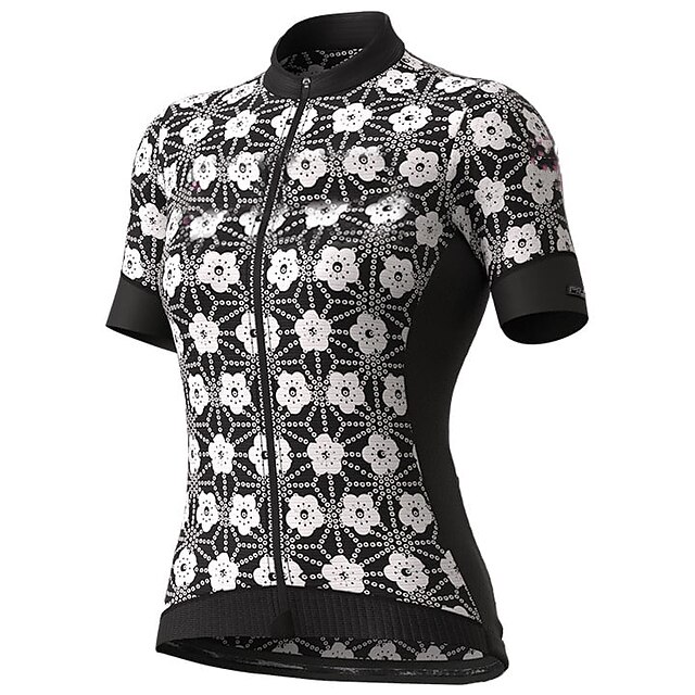 21Grams Women's Short Sleeve Cycling Jersey Summer Spandex Black Floral Botanical Bike Top Mountain Bike MTB Road Bike Cycling Quick Dry Moisture Wicking Sports Clothing Apparel / Stretchy
21Grams Women's Short Sleeve Cycling Jersey Summer Spandex Black Floral Botanical Bike Top Mountain Bike MTB Road Bike Cycling Quick Dry Moisture Wicking Sports Clothing Apparel / Stretchy