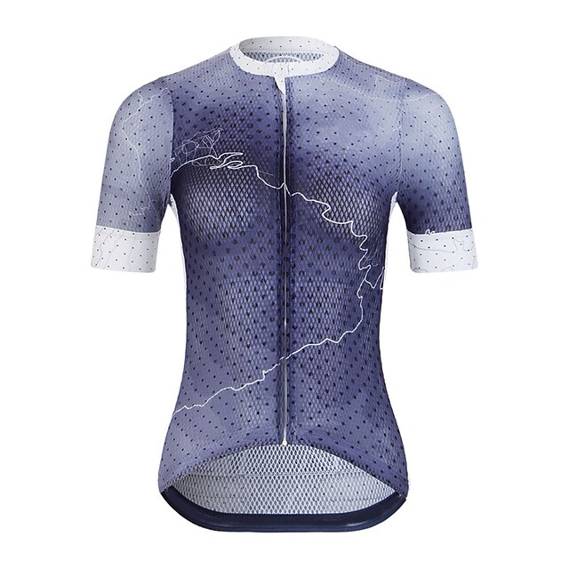 21Grams Women's Short Sleeve Cycling Jersey Summer Spandex Grey Red Blue Polka Dot Bike Top Mountain Bike MTB Road Bike Cycling Quick Dry Moisture Wicking Sports Clothing Apparel / Stretchy
21Grams Women's Short Sleeve Cycling Jersey Summer Spandex Grey Red Blue Polka Dot Bike Top Mountain Bike MTB Road Bike Cycling Quick Dry Moisture Wicking Sports Clothing Apparel / Stretchy