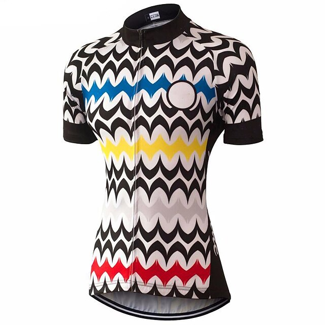21Grams Women's Short Sleeve Cycling Jersey Summer Spandex White Bike Top Mountain Bike MTB Road Bike Cycling Quick Dry Moisture Wicking Sports Clothing Apparel / Stretchy / Athleisure
21Grams Women's Short Sleeve Cycling Jersey Summer Spandex White Bike Top Mountain Bike MTB Road Bike Cycling Quick Dry Moisture Wicking Sports Clothing Apparel / Stretchy / Athleisure