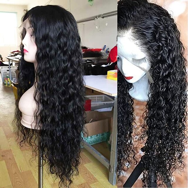 Synthetic Lace Wig Curly Style 20 22 24 inch Black with Baby Hair 132.5 lace front Wig Women's Wig Black / Daily Wear
Synthetic Lace Wig Curly Style 20 22 24 inch Black with Baby Hair 132.5 lace front Wig Women's Wig Black / Daily Wear