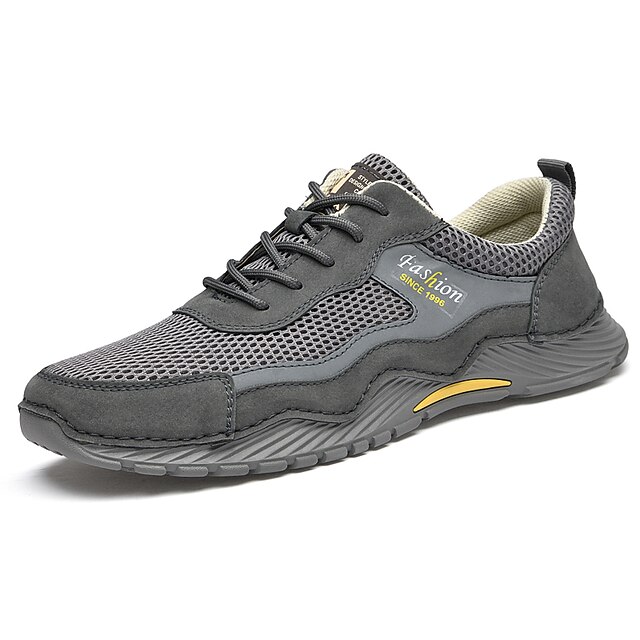 Men's Sneakers Casual Daily Mesh Pigskin Booties / Ankle Boots Gray Beige Spring Summer
Men's Sneakers Casual Daily Mesh Pigskin Booties / Ankle Boots Gray Beige Spring Summer