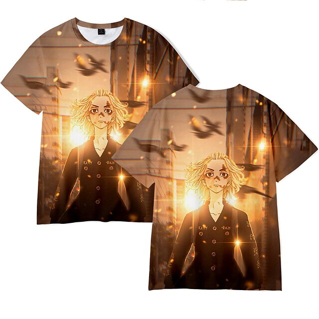 Inspired by Tokyo Revengers Draken Mikey T-shirt Cartoon 100% Polyester Anime Harajuku Graphic Kawaii T-shirt For Men's / Women's / Couple's
Inspired by Tokyo Revengers Draken Mikey T-shirt Cartoon 100% Polyester Anime Harajuku Graphic Kawaii T-shirt For Men's / Women's / Couple's
